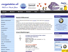 Tablet Screenshot of energiesteine.de
